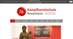 Desktop Screenshot of kampfkunst-rosenheim.de