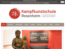 Tablet Screenshot of kampfkunst-rosenheim.de